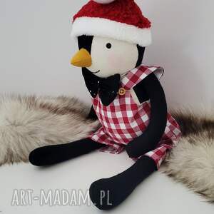 pingwin przytulanka z personalizacją, rekodzło, pokój dziecka