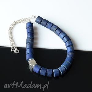 handmade naszyjniki lapis lazuli