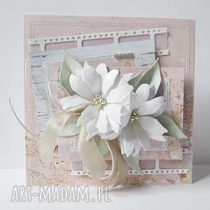 ręcznie zrobione scrapbooking kartki pastelowa - w pudełku