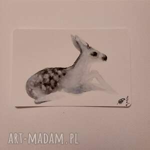 Sarenka. Akwarela, malarstwo akwarelowe