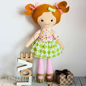 handmade lalki lalka rojberka - słodki łobuziak - lena - 50 cm