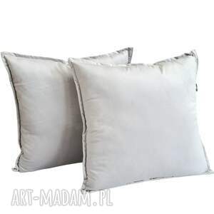 Poduszka dekoracyjna glamour gładka welurowa 50x50