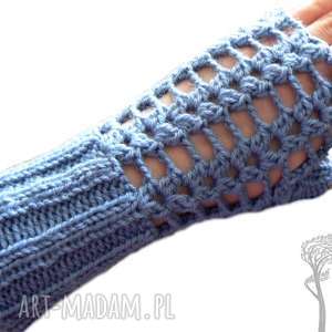 handmade rękawiczki bezpalczatki #10