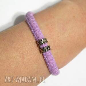 Prezent Lila, pojedyncza, bransoletka, rzemienie