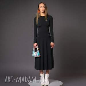 sukienka basic - lara, elegancka wygodna, oryginalna