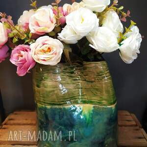 handmade ceramika ceramika na susz kwiatowy/ sztuczne kwiaty duża
