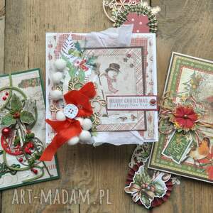 tiana scraphomework zestaw kartek świątecznych kartki świąteczne na boże