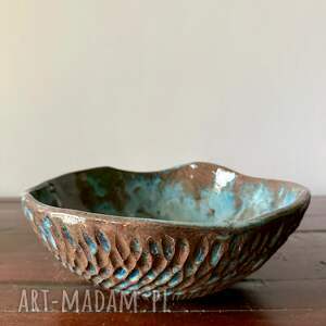 ceramiczna z kolekcji „Deep Lines”, misa, miska, miseczka