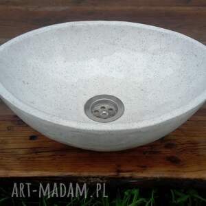 handmade ceramika umywalka owalna rękodzieło