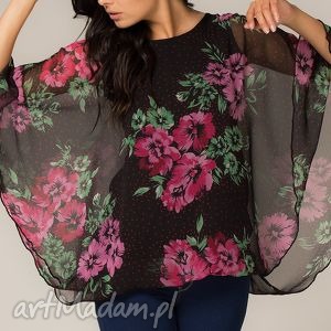 handmade bluzki bluzka róża 2