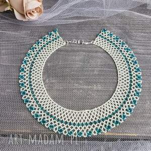 Krywulka Emerald Kryształki 2684, naszyjnik koronka