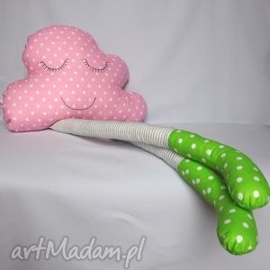handmade pokoik dziecka poduszka chmurka z nóżkami
