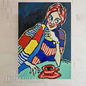 obraz ręcznie malowany olejny do salonu, obrazy, abstrakcja