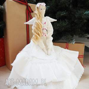 hand-made prezenty pod choinkę świąteczny anioł