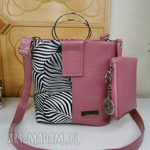 Prezent Mała torebka damska na ramię z portfelikiem