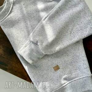 handmade bluzy harvest moon / salt & pepper sweatshirt