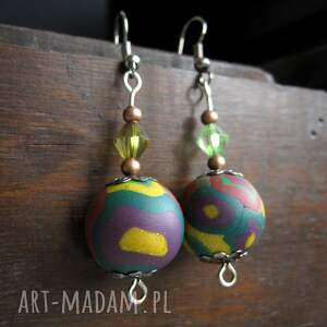 Prezent KOLCZYKI - ETNO, unikatowe, kobieta