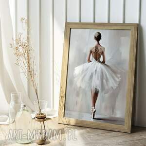 Młoda Balerina - format 61x91 cm - plakat do salonu