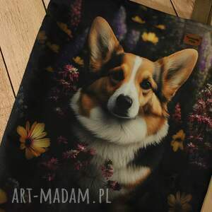 torba corgi na ramię, zakupy, pies