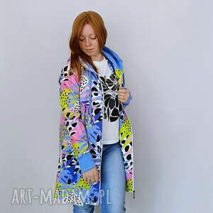 Bluza damska rozpinana MAYA EKSPLOZJA KOLORÓW