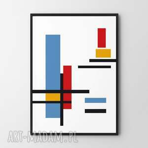 plakat mondrian - format 30x40 cm