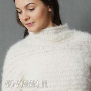 handmade swetry sweter ecru