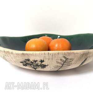 handmade ceramika roślinna miska