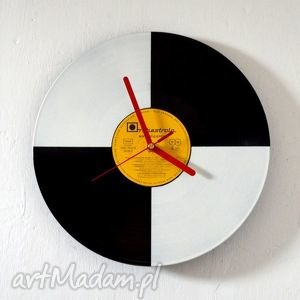 handmade zegary zegar "vinyl clock"