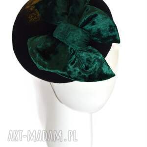 ŚWIĄTECZNY FASCYNATOR, zieleń, toczek