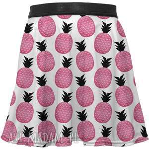 ręczne wykonanie spódnica dla dzieci ze wzorem pink pineapple