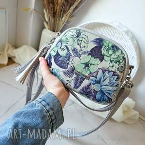 Ada (mała) damska, w kwiaty, torebka box