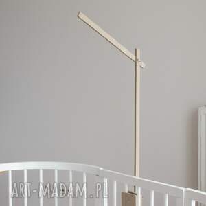 Drewniany pałąk montessori do karuzeli i mobilu nad łóżeczkiem