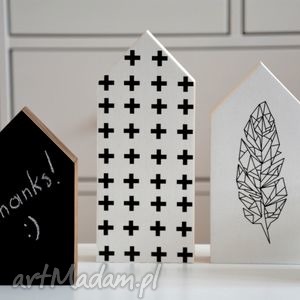 domki drewniane dekoracje w stylu skandynawskim - Main dom