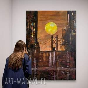 Obraz akrylowy San Francisco sunrise 60x80 cm na płótnie