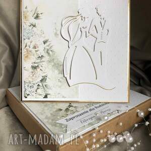 Zaproszenie ślubne dla rodziców w pudełku - kartka