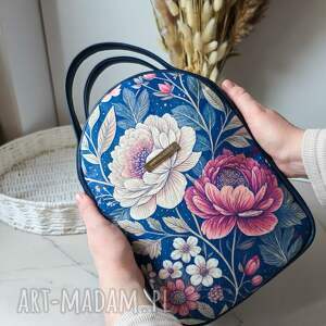 plecak codzienny w kwiaty