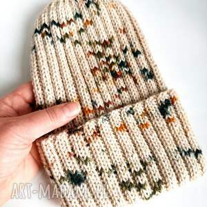 Podgląd projektu czapki handmade na zamówienie