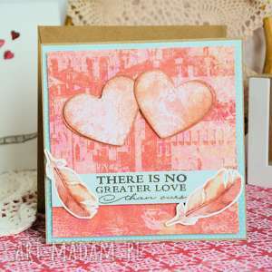 ręcznie robione scrapbooking kartki kartka - there is no greater love than ours