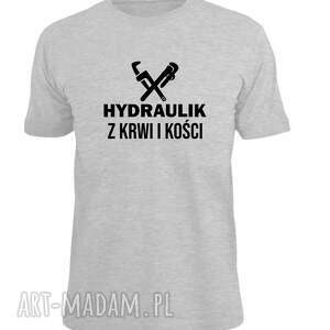 handmade pomysł na prezent koszulka z nadrukiem dla hydraulika, prezent najlepszy