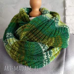 komin robiony ręcznie na drutach, pomysły prezent