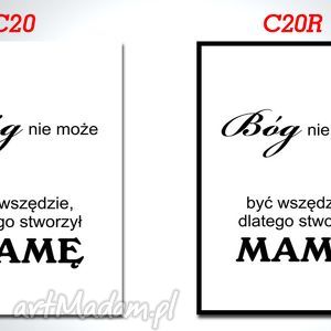 obraz cytat c20 lub c20r - 70x50cm na płótnie prezent na dzień mamy