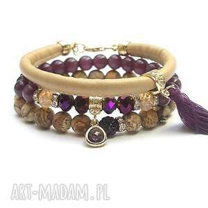 handmade sand and violet /17 - 05 - 20/ set