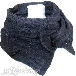 szal, komin, kamizelka - The Wool Art dodatki kominy