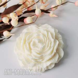 Peony, świea sojowa, dzień matki, świeca stojąca