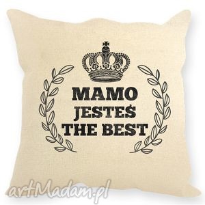 handmade poduszki poduszka dekoracyjna - mamo jesteś the best "