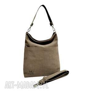 Duża miejska Classic XL wodoodporna kolor ziemi, torba XXL