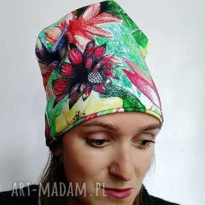 w kwiaty - Czapki