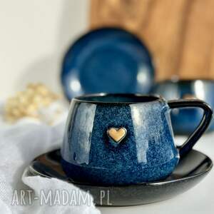 pomysł na prezent pod choinkę Filiżanka ze spodkiem beczułka ręcznie