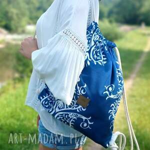 ręcznie robione plecak welurowy persja