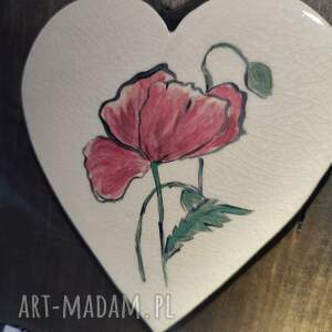 serce ceramiczne, dekoracja, miłość, dwoje